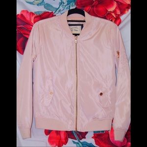 Pink Bomber Jacket